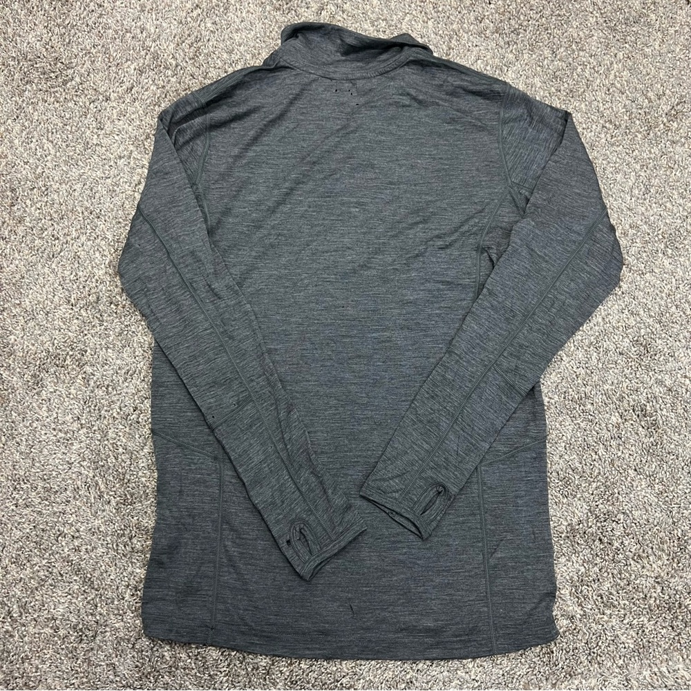 banded jacket womens medium grey quarter zip‎ pullover hunting outdoor casual - Picture 7 of 12